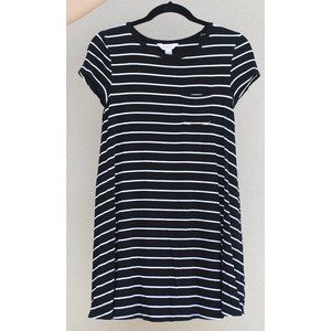 Striped T-Shirt Dress